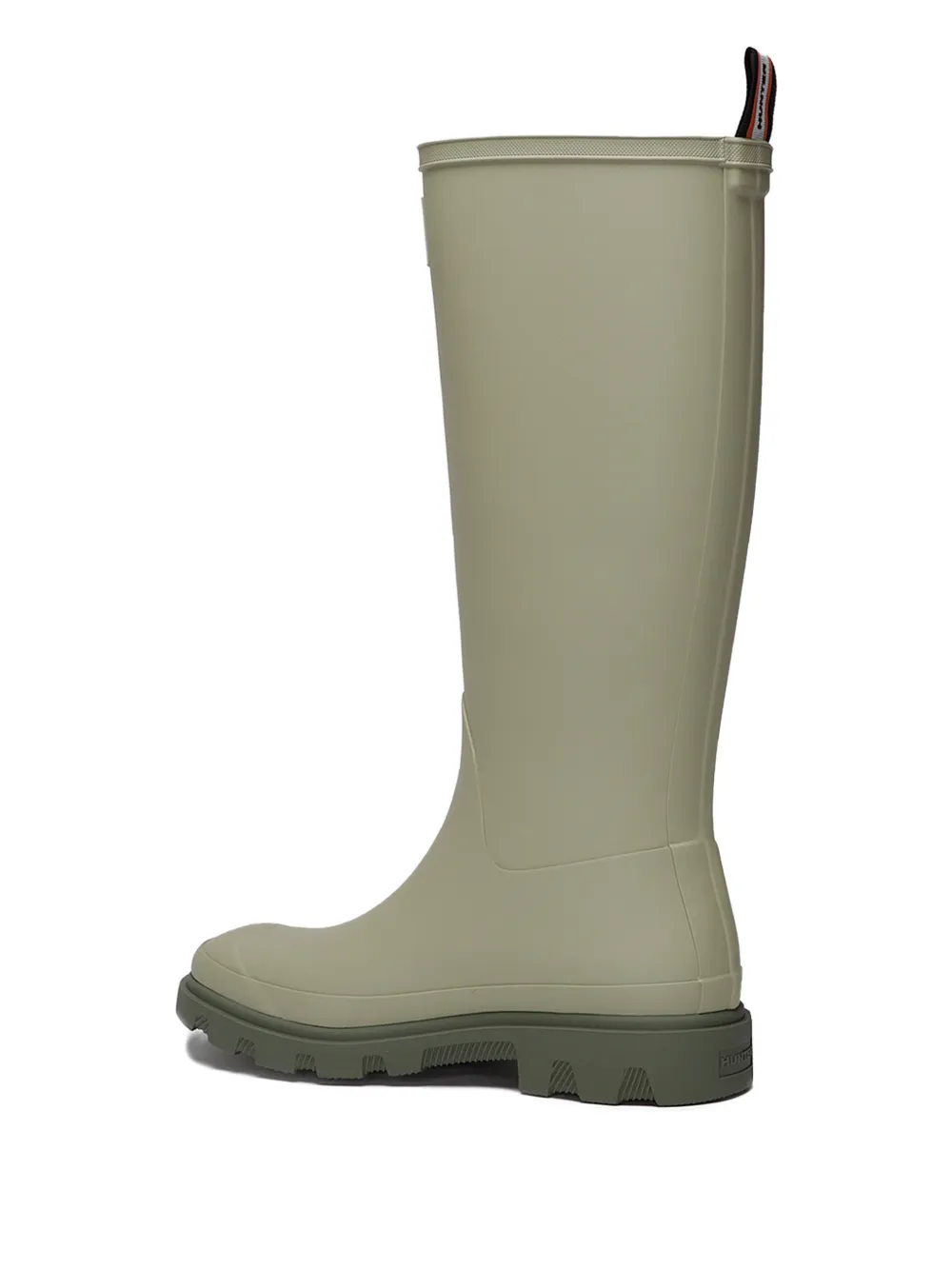 Hunter x Maison Kitsuné Downpour hoge regenlaarzen Groen