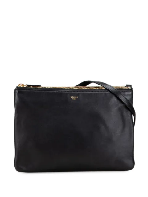 Celine Pre-Owned 2018 große Trio Umhängetasche aus Lammleder