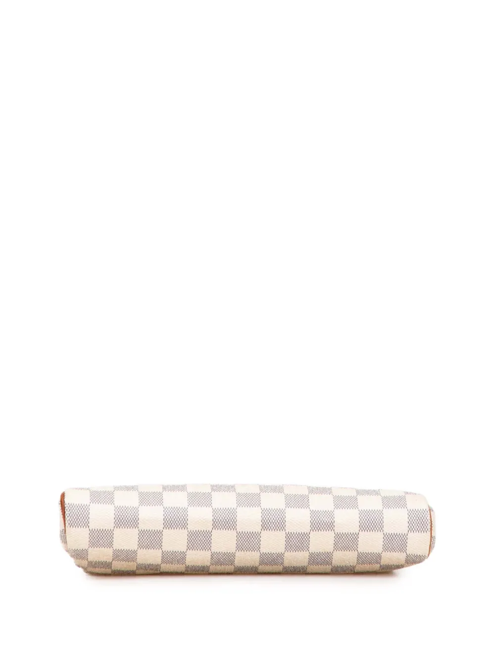 Pre-owned Louis Vuitton 2011 Damier Azur Eva Satchel In White