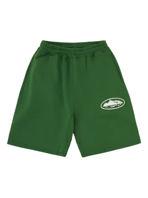 CORTEIZ puff-print island track shorts
