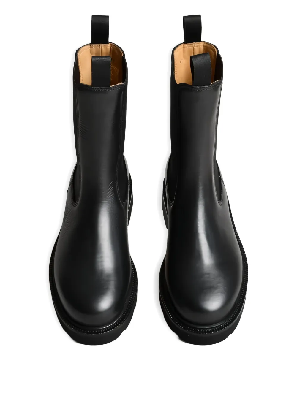 Henderson Baracco Leren laarzen Zwart