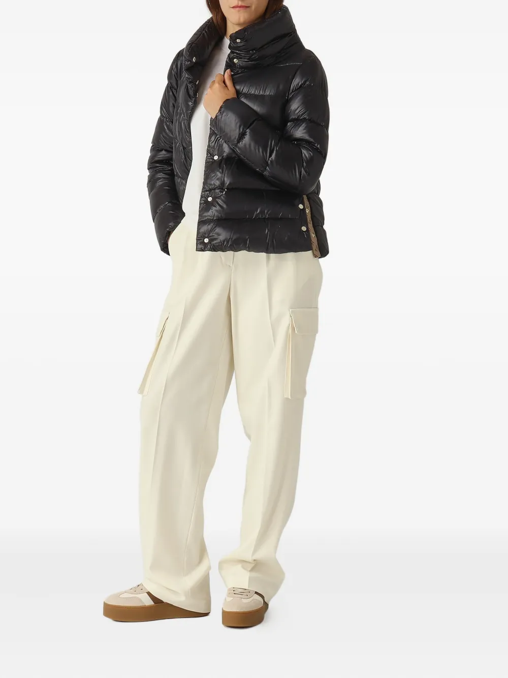 Herno suéter con cuello redondo y mangas farol | Suéteres | Image 2