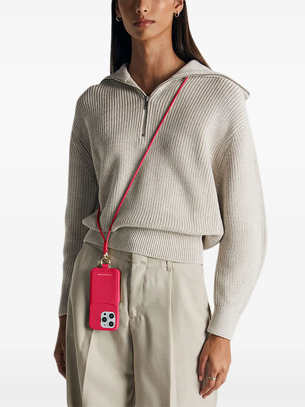 MAISON De SABRÉ iPhone 15 Pro スリングケース | ピンク | FARFETCH JP