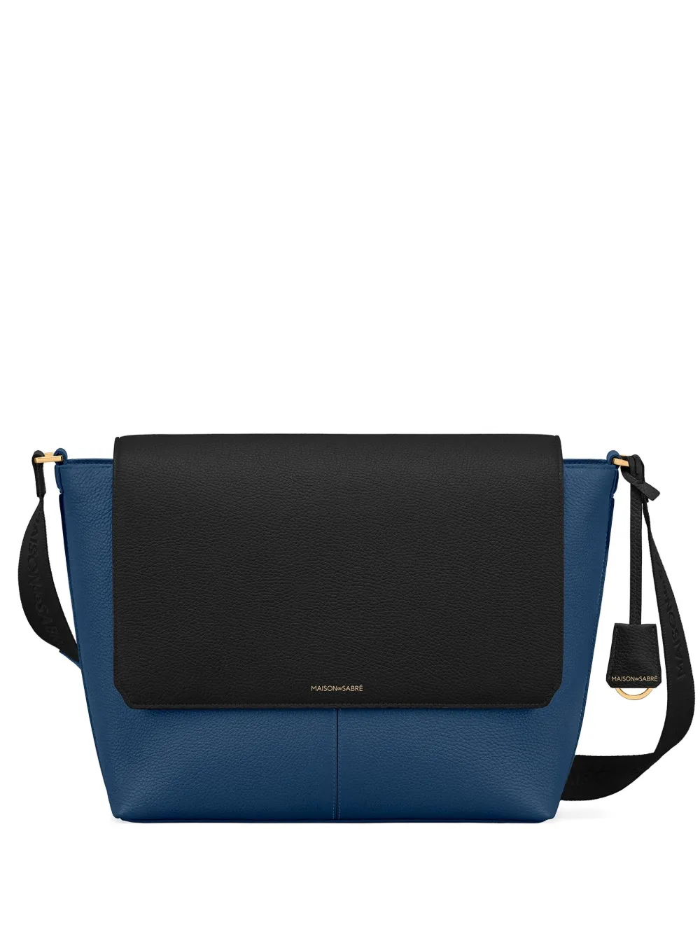 Maison De Sabre The Flaire Messenger Bag In Blue