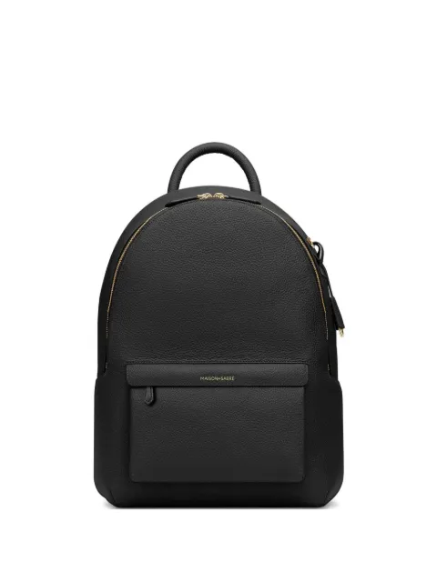 MAISON de SABRÉ zip leather backpack