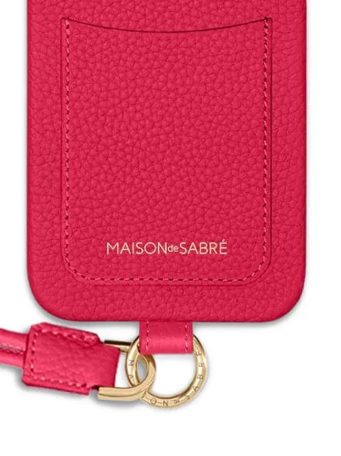 MAISON de SABRÉ funda para iPhone 14 Pro con tira
