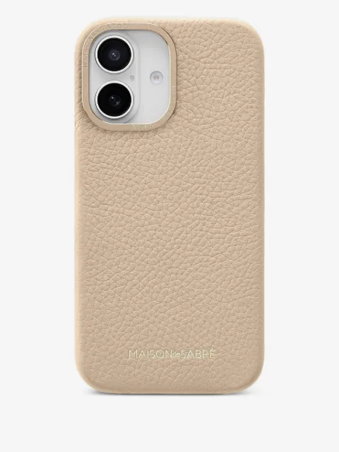 MAISON de SABRÉ Leather Phone Case (iPhone 16)