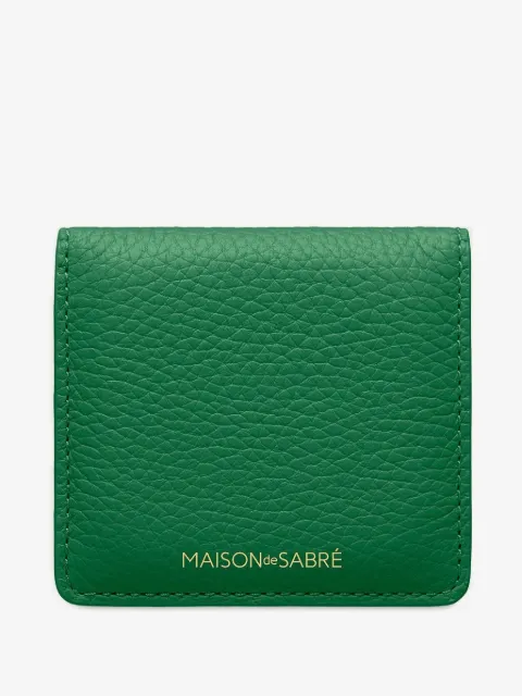 MAISON de SABRÉ leather compact mirror