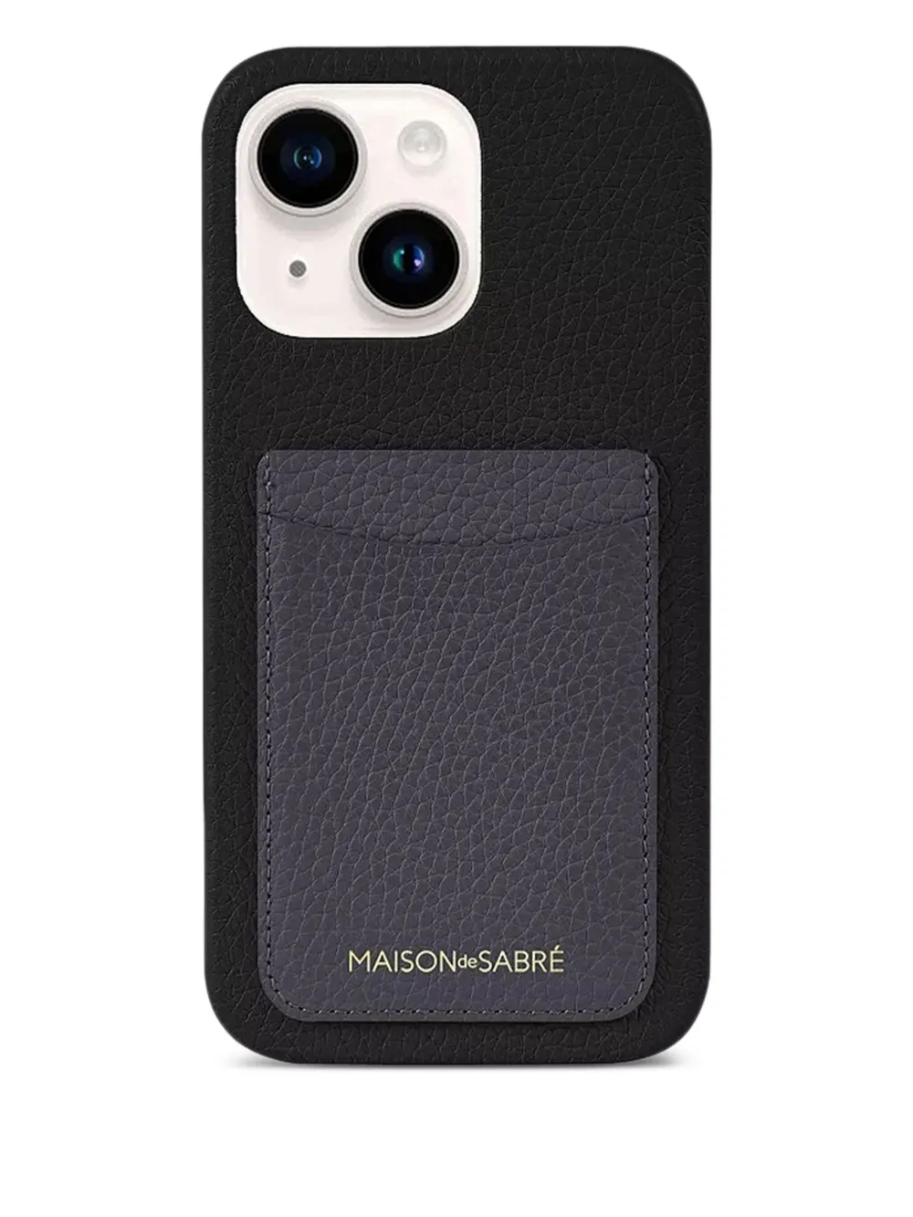MAISON de SABRÉ card-slots iPhone 15 case | Black | Image 1