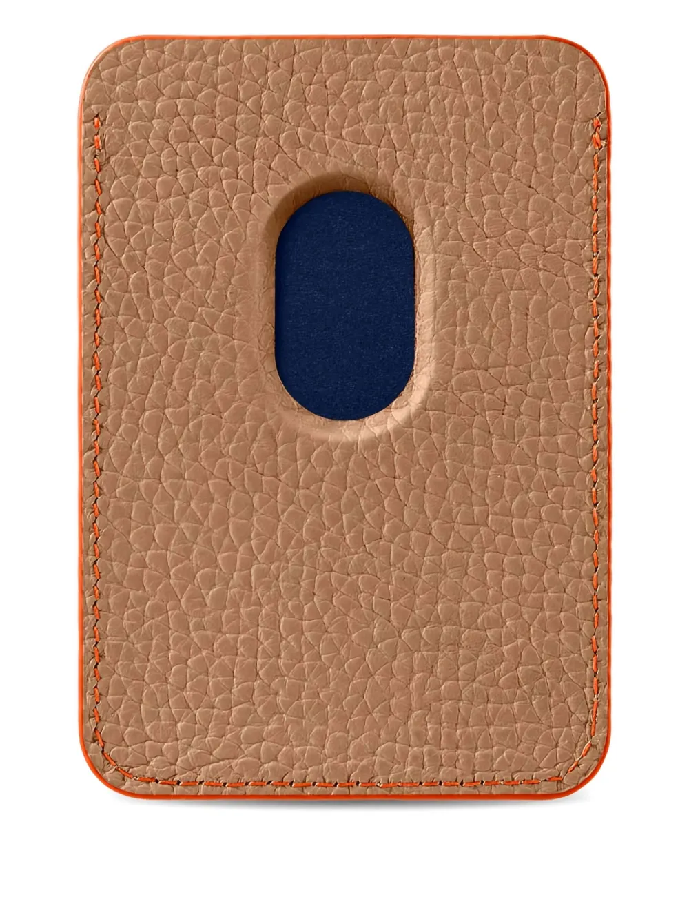 MAISON de SABR&Eacute; Magsafe magnetische leren portemonnee - Oranje