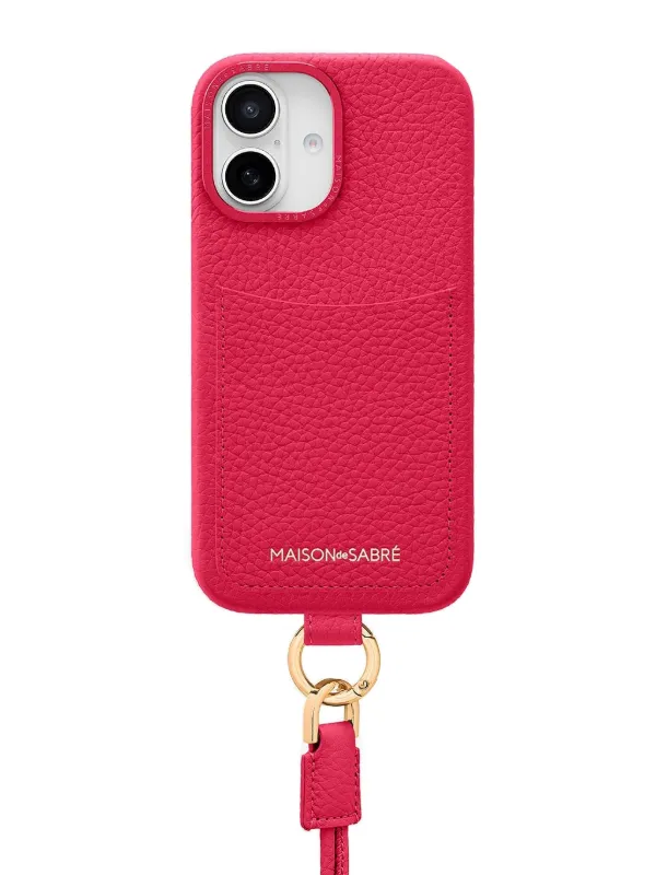 MAISON De SABRÉ Sling iPhone 16 Case | Pink | FARFETCH