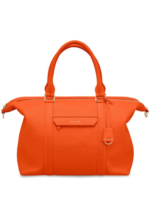 MAISON de SABRÉ full-grain leather weekender bag