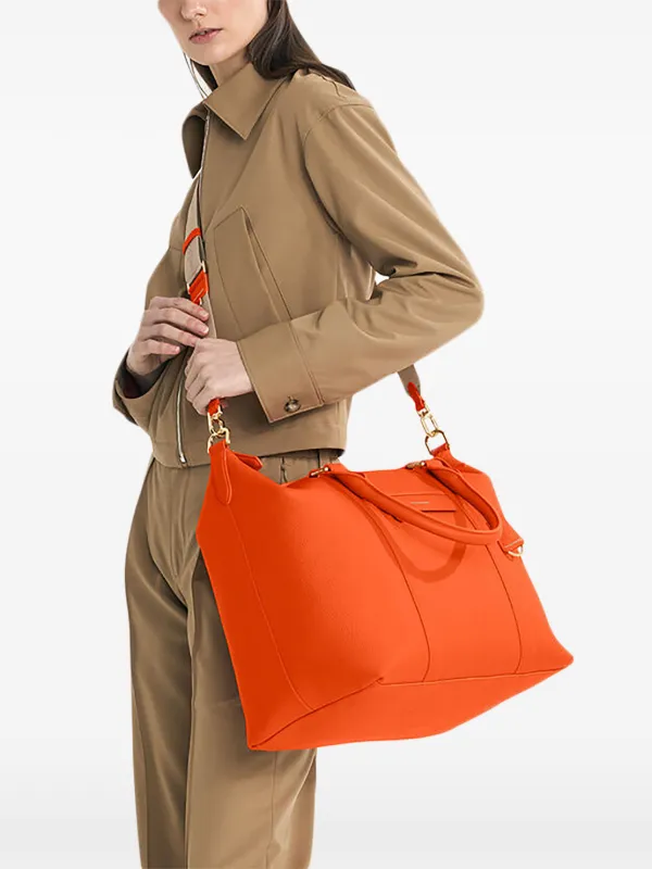 MAISON De SABRÉ レザーボストンバッグ | オレンジ | FARFETCH JP