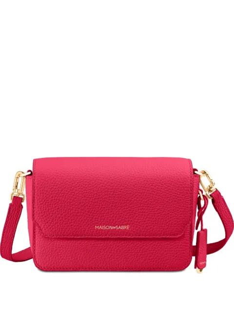 MAISON de SABRÉ MIni flap leather shoulder bag