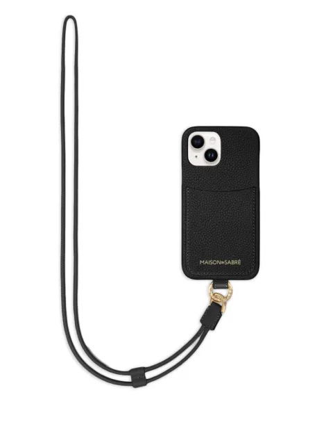 MAISON de SABRÉ iPhone 14 sling card-slot phone case