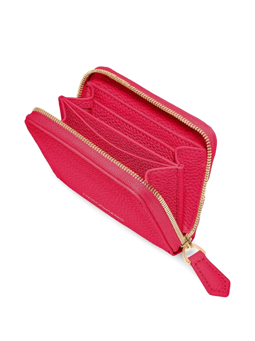 MAISON de SABRÉ Kleine leren portemonnee met ritssluiting Roze