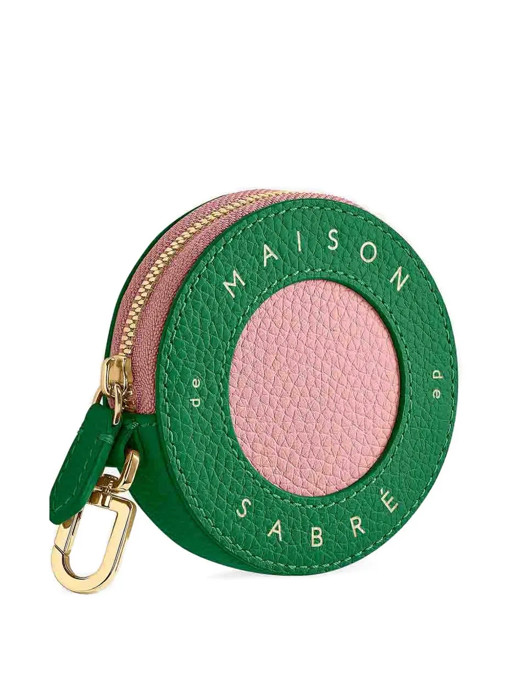  Maison De Sabré Leather Coin Purse - Green 
