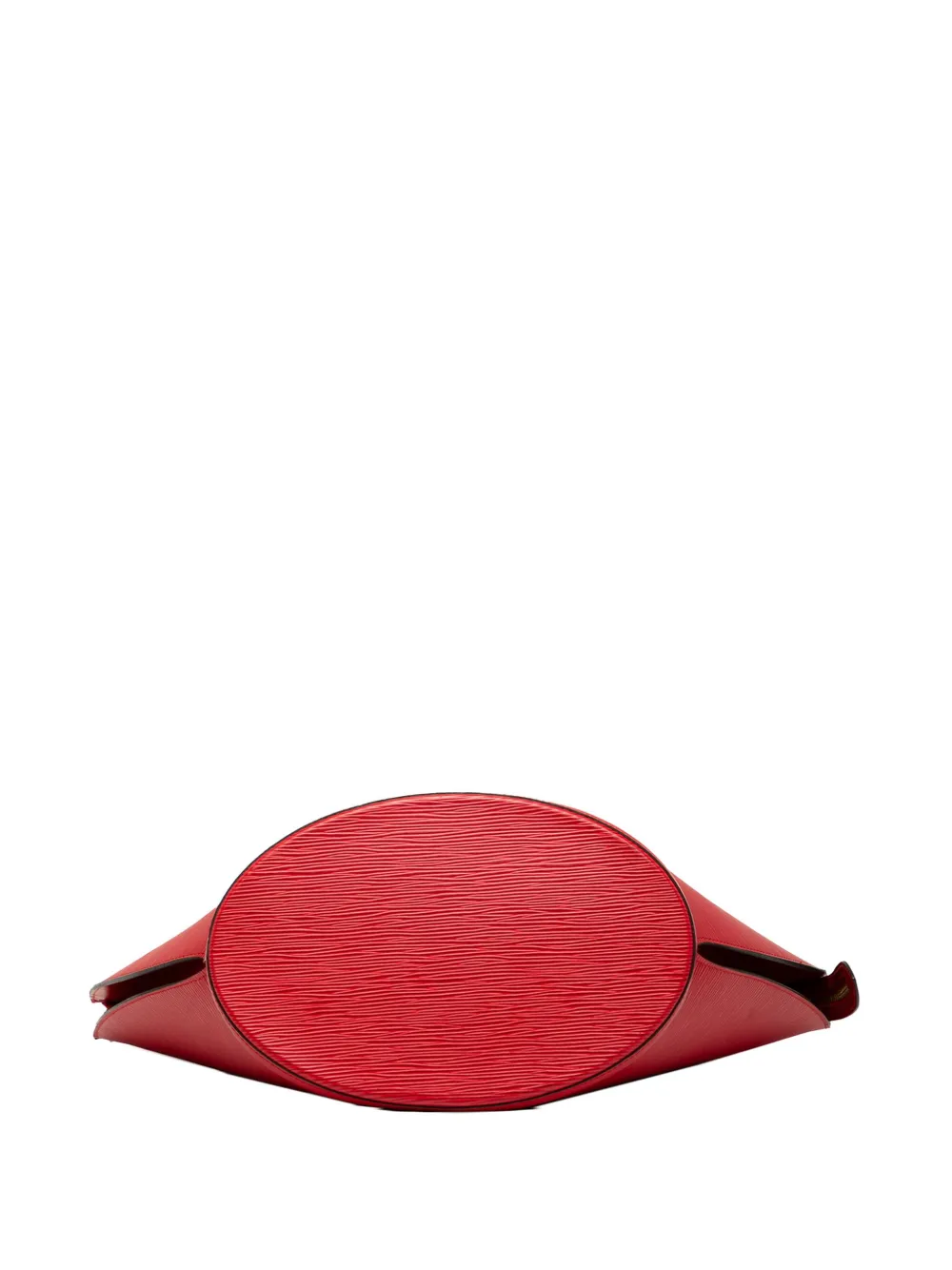 Pre-owned Louis Vuitton 1995 Epi Saint Jacques Gm Long Strap Shoulder Bag In Red