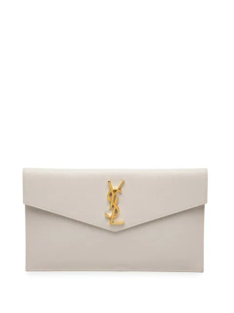 Saint Laurent Pre-Owned 2013-2025 Grain De Poudre Uptown Pouch clutch bag