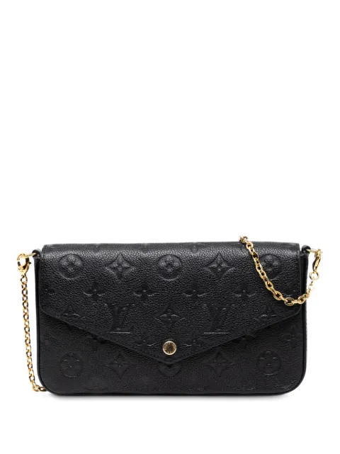 Louis Vuitton Pre-Owned bolsa crossbody Monogram Empreinte Pochette Felicie 2021-2025