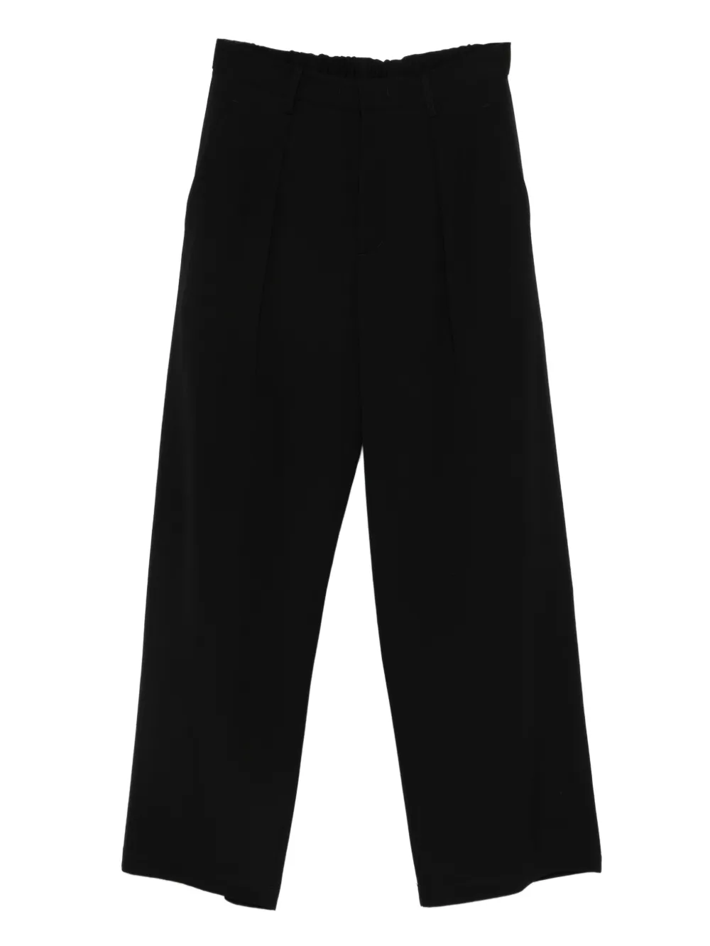 Attachment pleated trousers - Nero