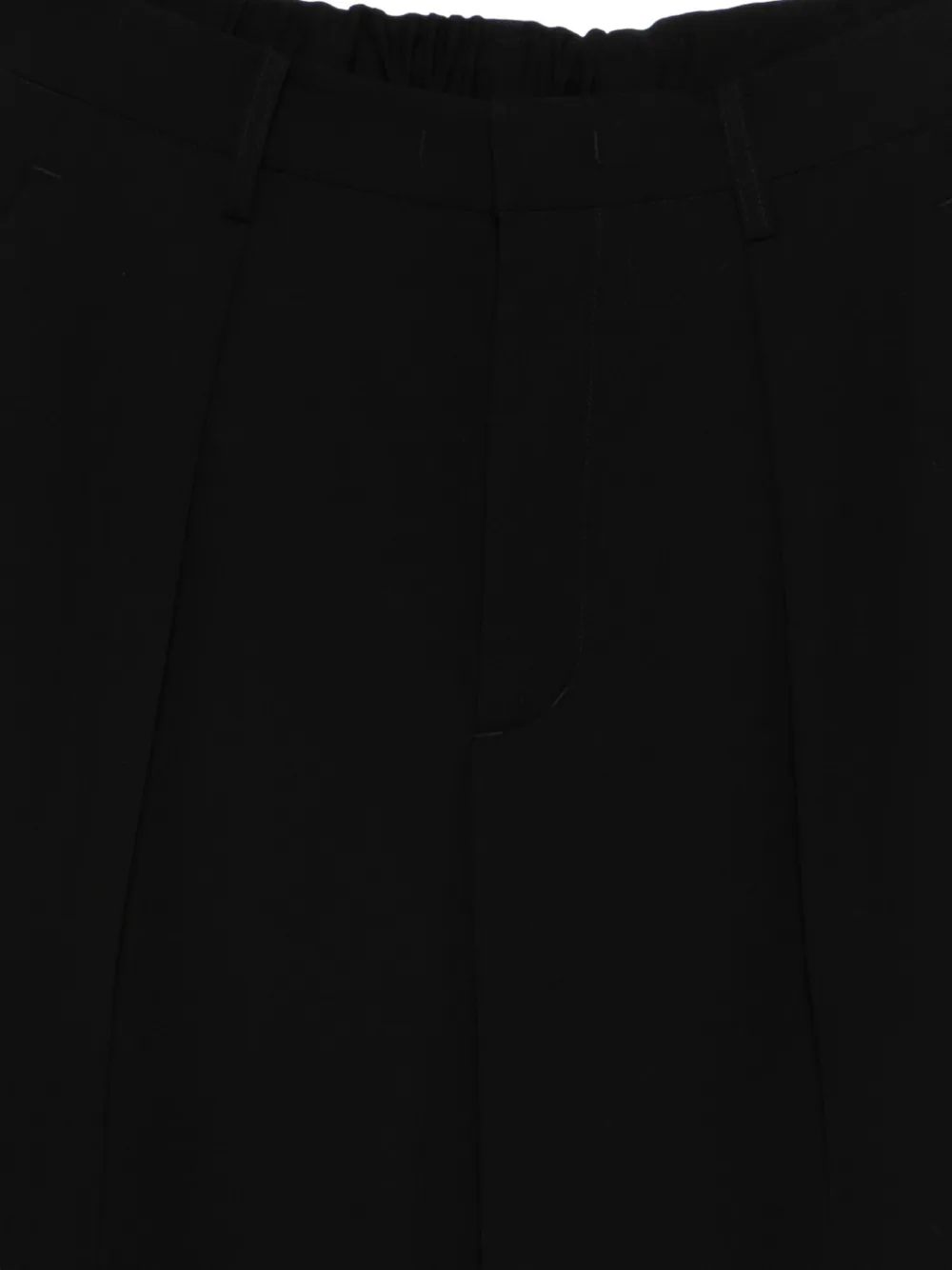  Attachment Pleated Trousers - Black 