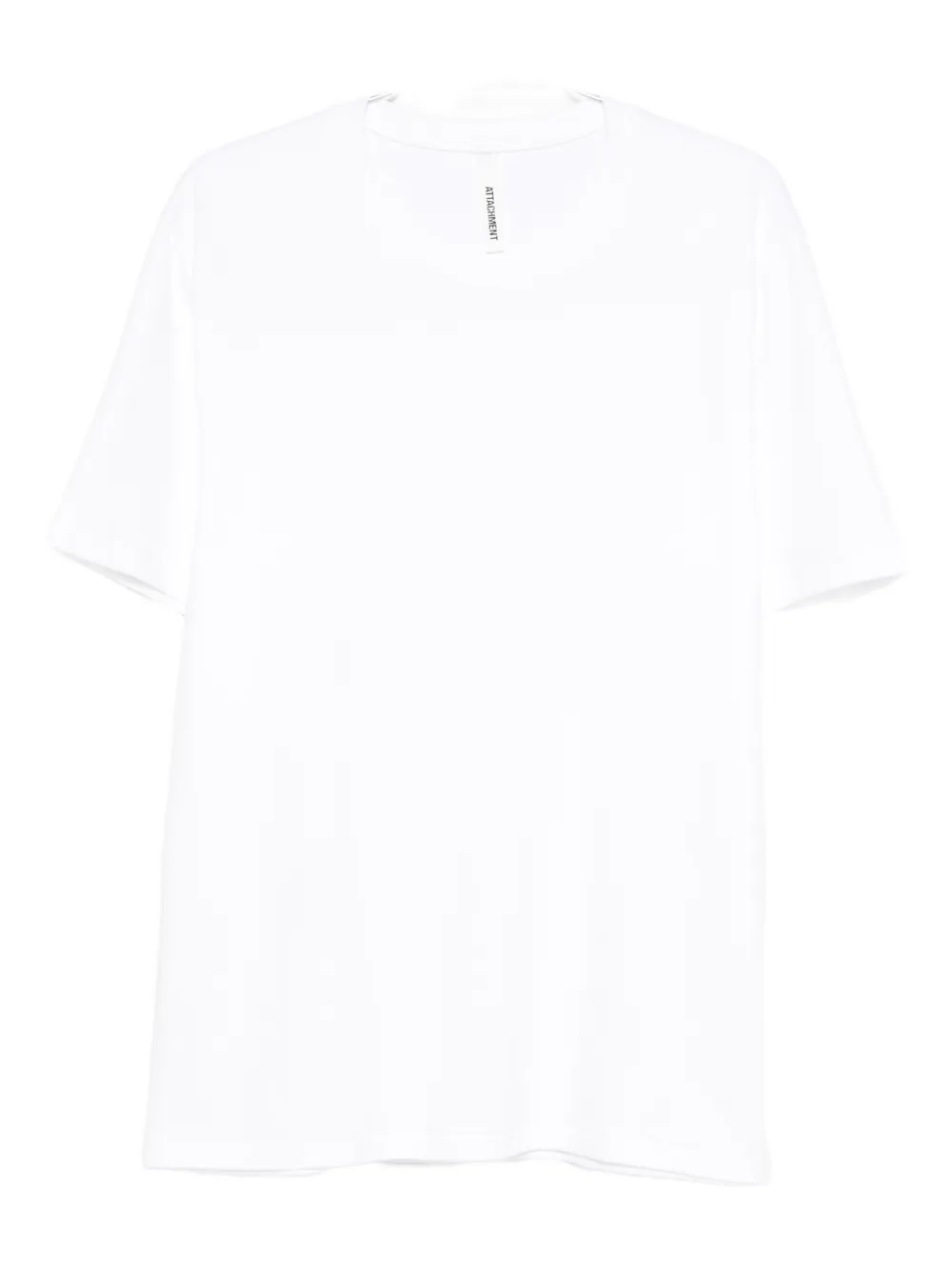 Attachment crew-neck T-shirt | White | Image 1