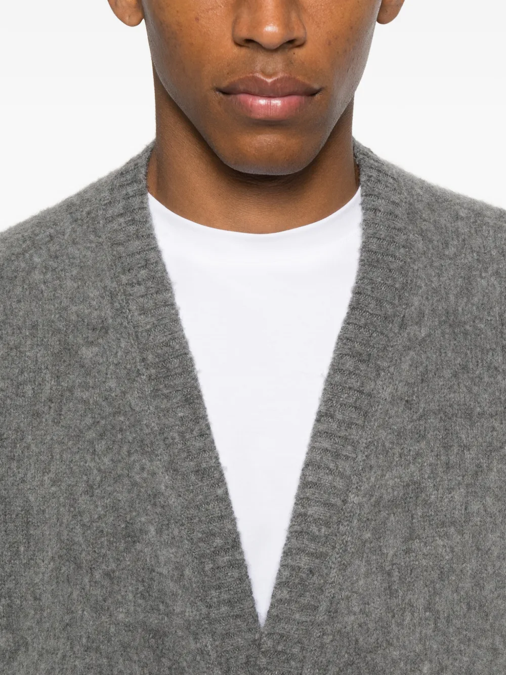 Attachment Crew-neck T-shirt In White