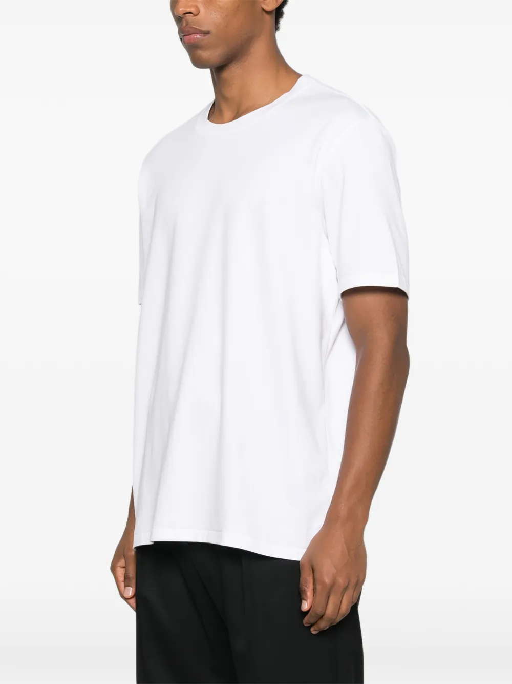 Attachment Crew-neck T-shirt In White