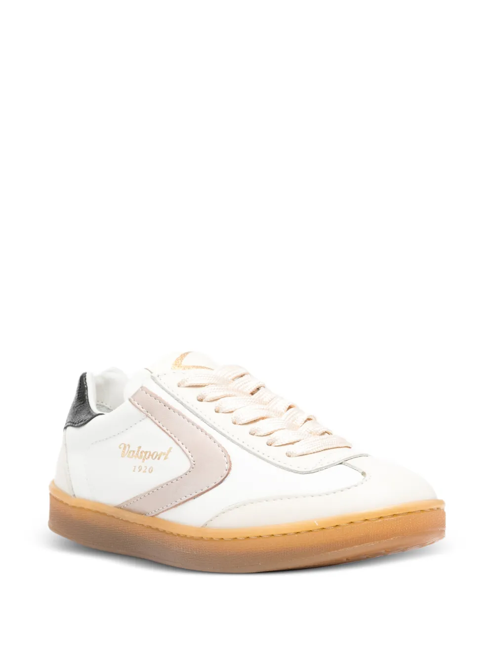 Valsport logo-patch sneakers - Wit