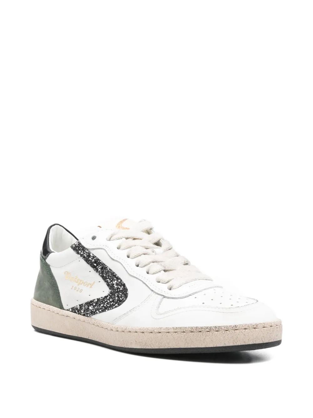 Valsport Davids glitter-detail trainers - Wit