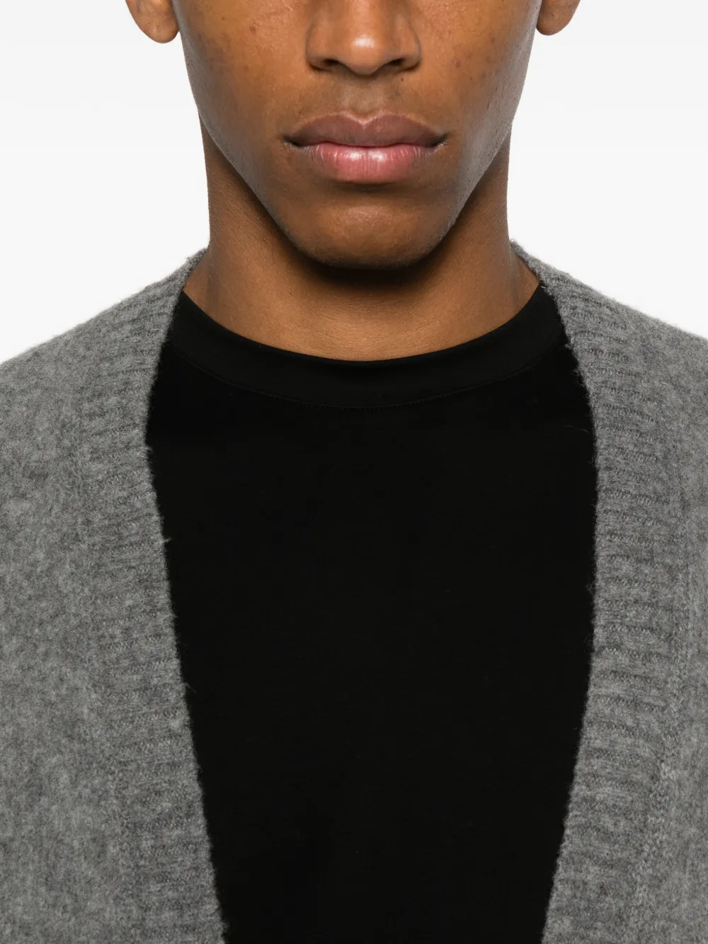 Attachment Crew-neck T-shirt In Black