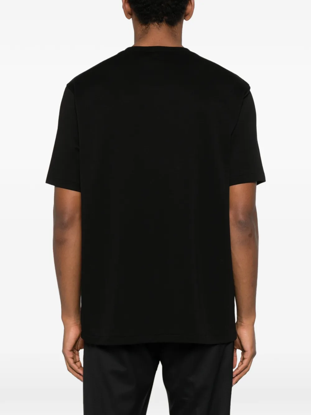 Attachment Crew-neck T-shirt In Black