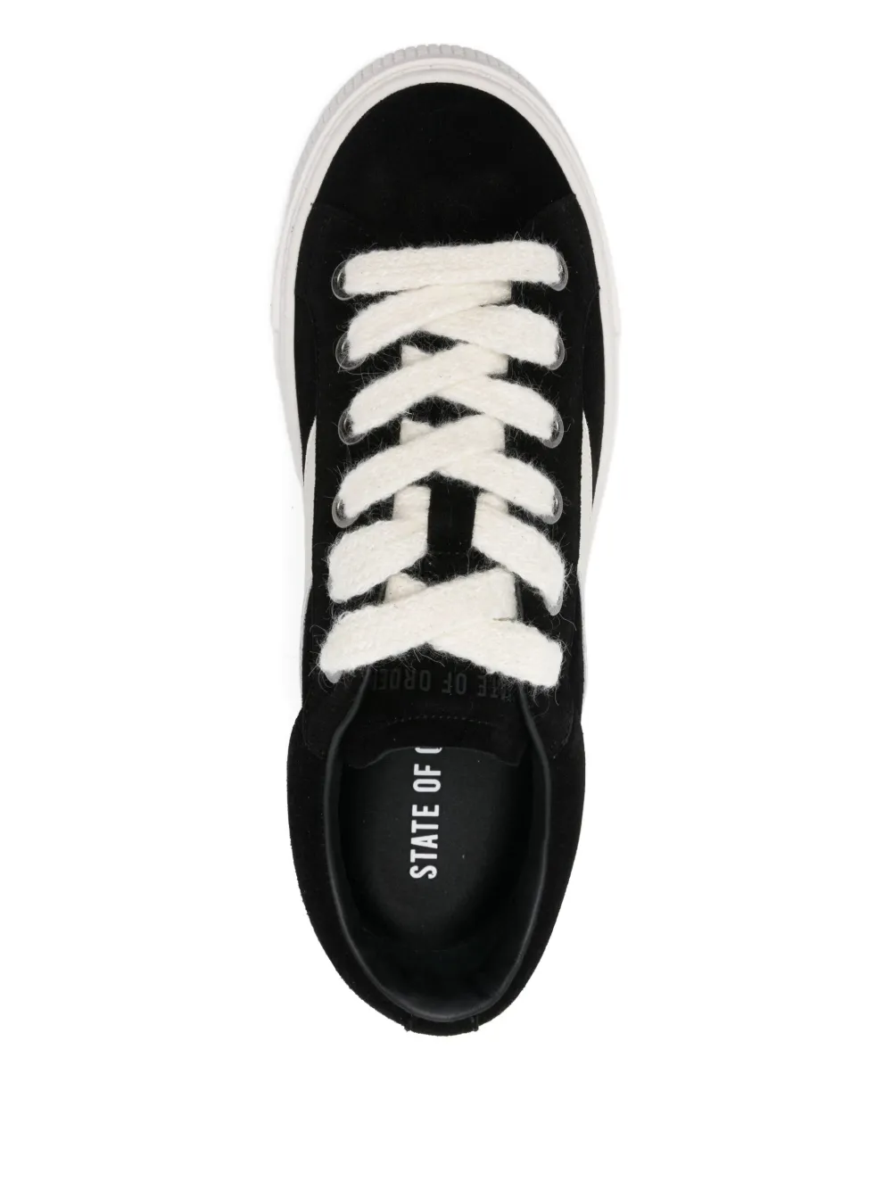 STATE OF ORDER 40 mm Piper sneakers Zwart