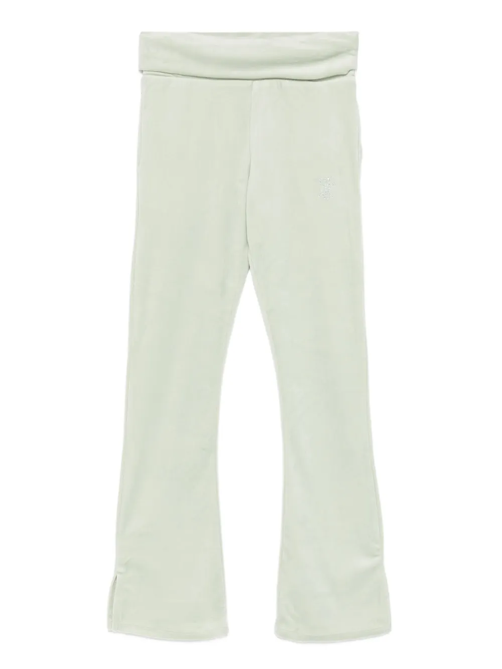 Juicy Couture Kids logo-motif trousers - Verde