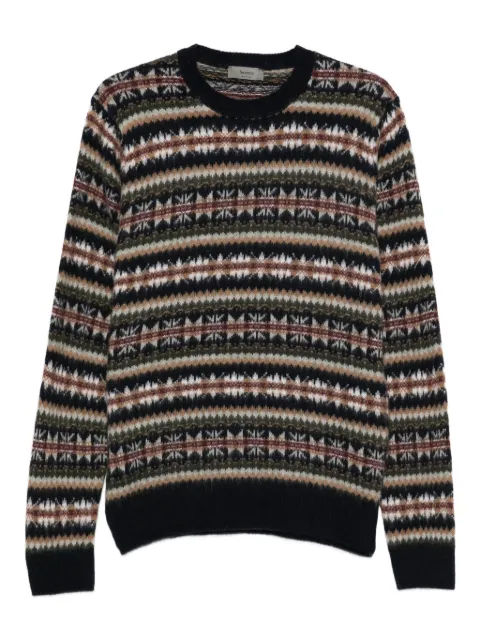 Ferrante patterned round-neck sweater