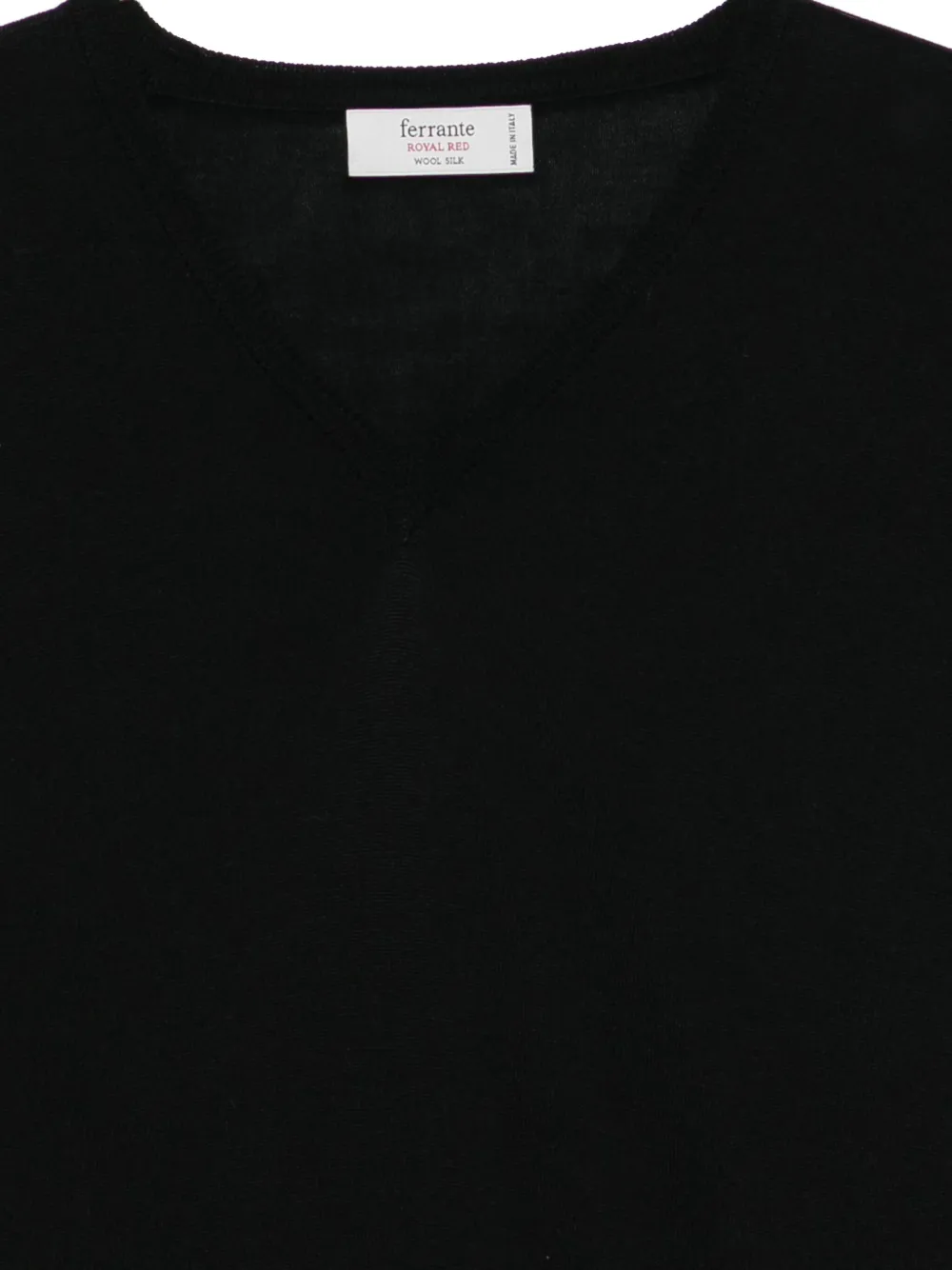  Ferrante Pull à Col V - Noir 