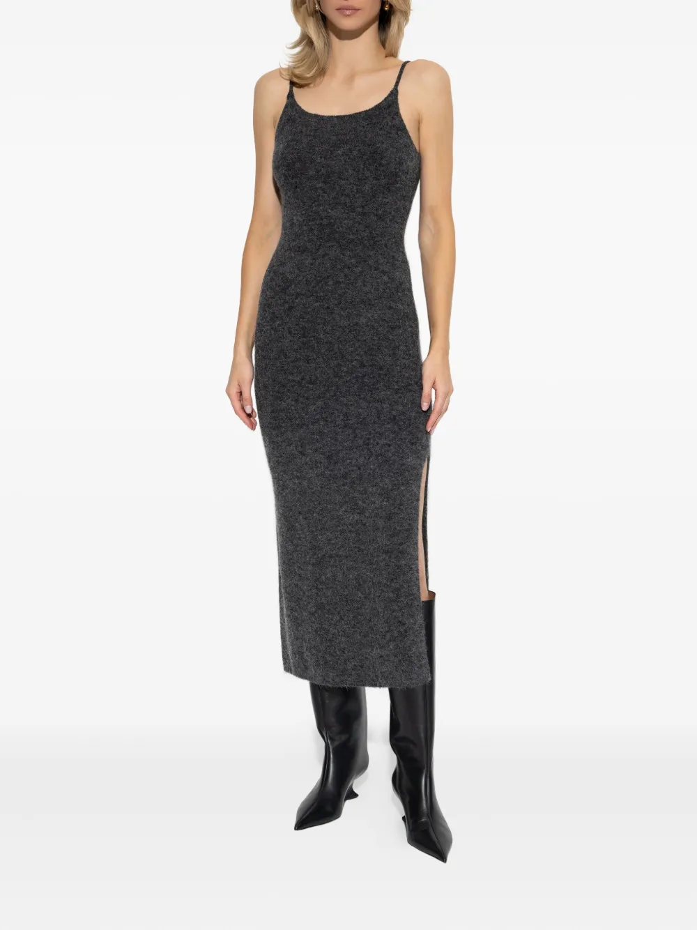 Gestuz Zalpha 2-in-1 midi dress - Grijs