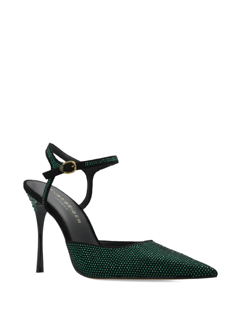 Kurt Geiger 105mm Eagle Point Ankle Strap Pumps In Multi