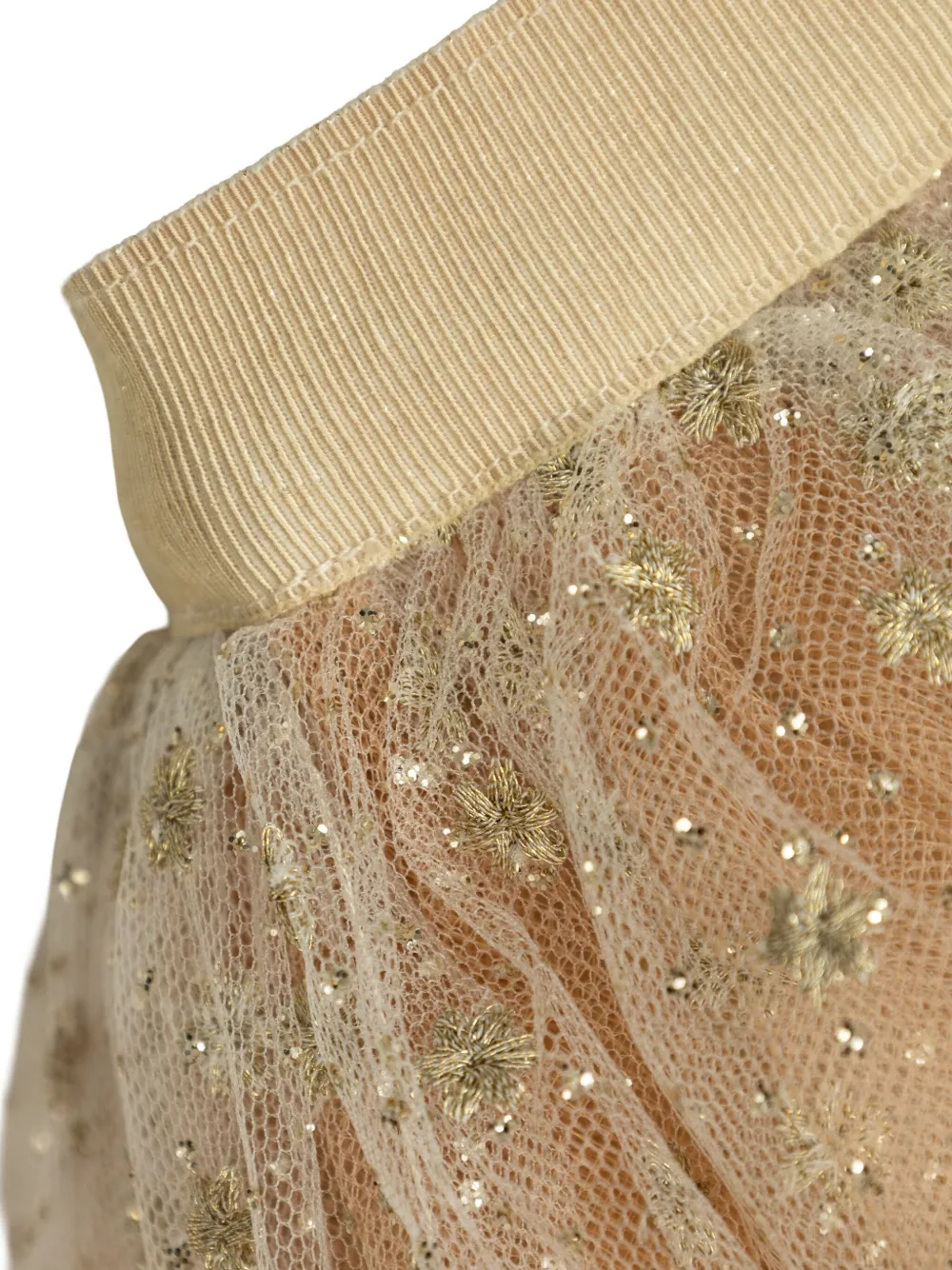 Bonpoint Rok verfraaid met ster Beige