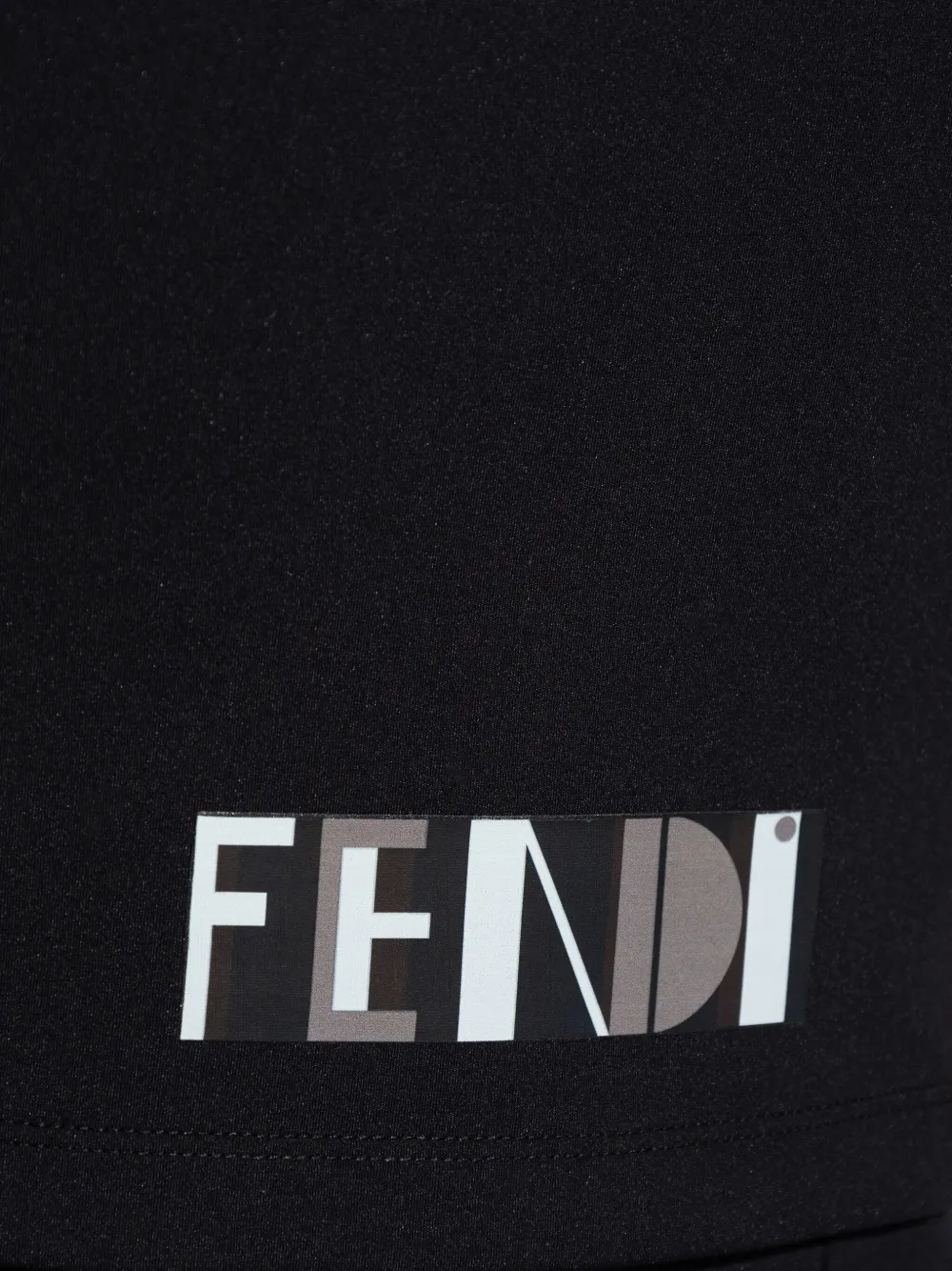 FENDI Trui met contrasterende rits Zwart