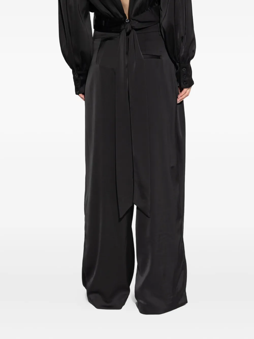 Gestuz Gzrue broek met plooien Zwart