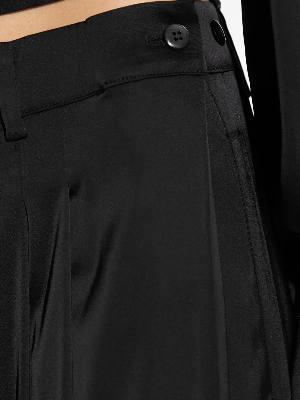 Gestuz Gzrue broek met plooien Zwart