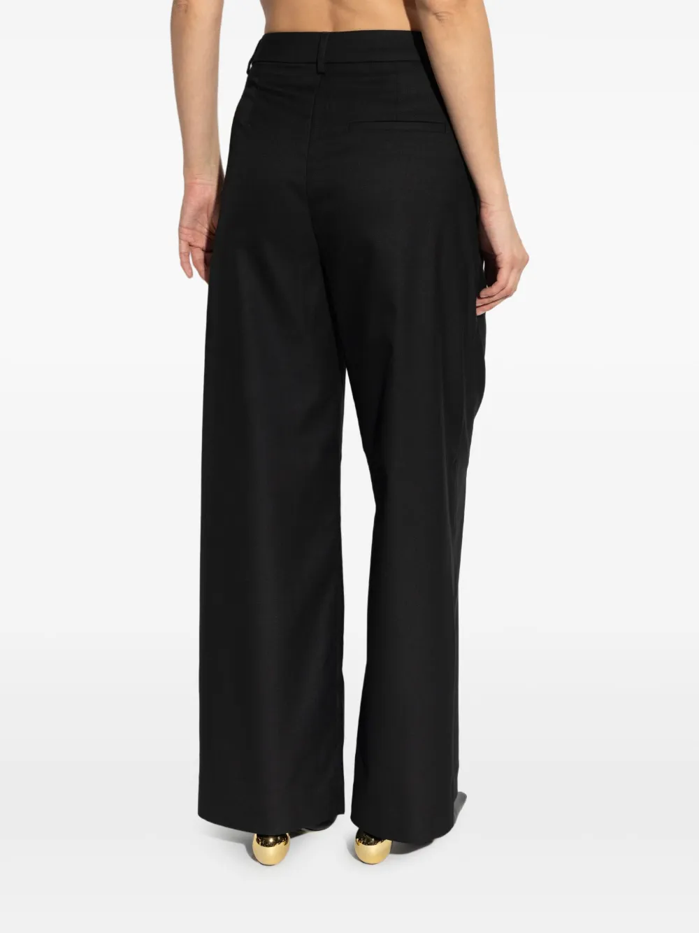 Gestuz Pleated Pants In Black
