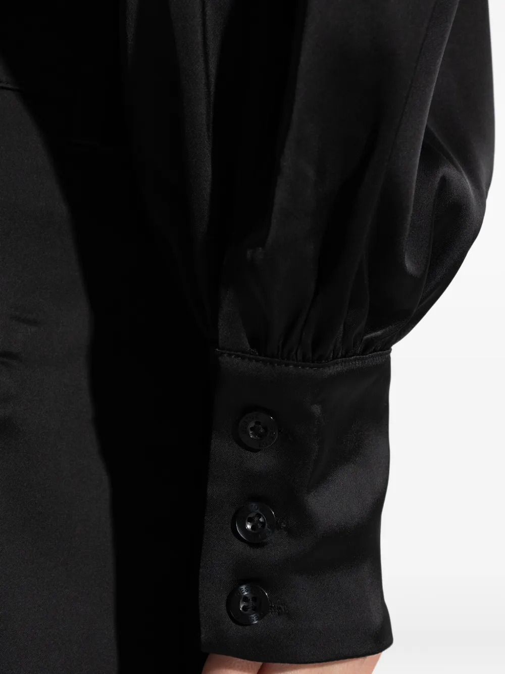 Tie-Detail Long-Sleeve Top