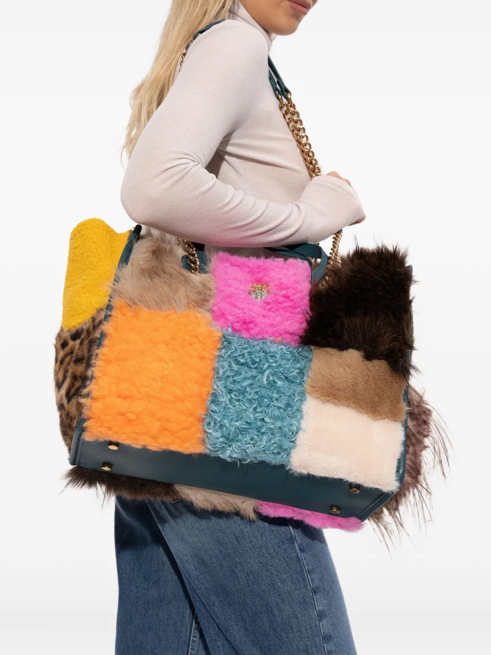 Kurt Geiger London Hoxton tote bag - Bruin