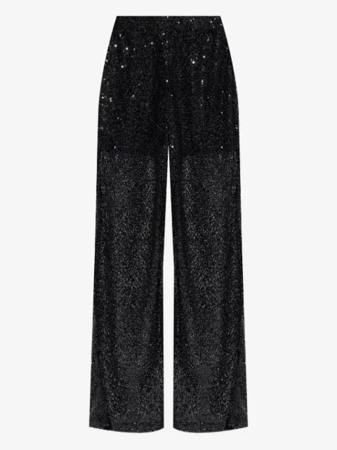 Gestuz sequin-embellished trousers