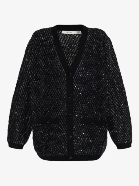 Gestuz button pocket cardigan