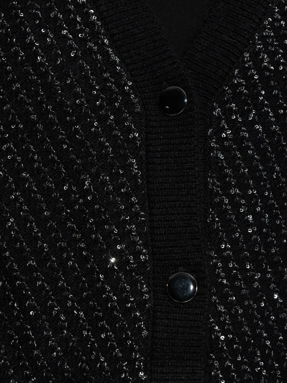 Gestuz Button Pocket Cardigan In Black