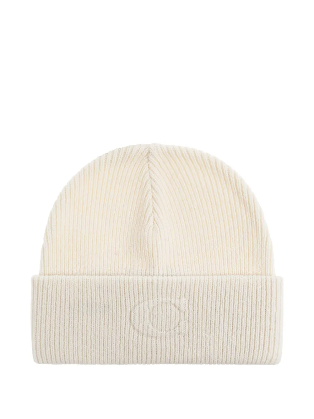 Coach embossed beanie hat | Neutrals | Image 1